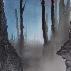 Vente en ligne de l'œuvre intitulée "Brume matinale" réalisée par l'artiste contemporaine Baylet Catherine.