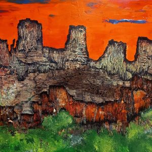 Vente en ligne de l'œuvre intitulée "Canyon" réalisée par l'artiste contemporaine Baylet Catherine.