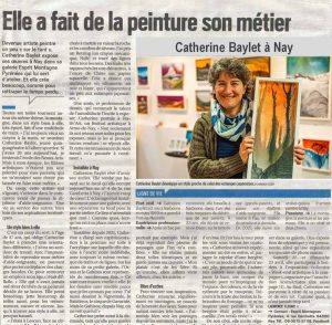 Elle a fait de la peinture son métier